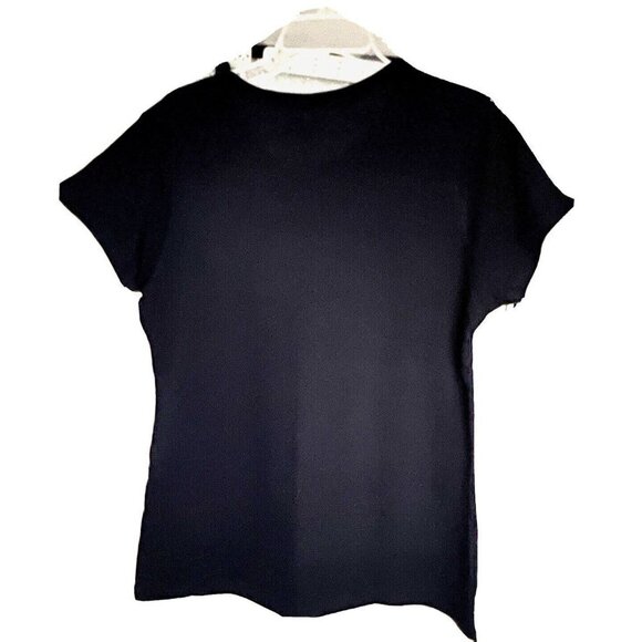 Teefury ET Navy Blue Mashup Graphic T-Shirt 3XL Cotton Stretch Movie Parody New - Picture 2 of 4